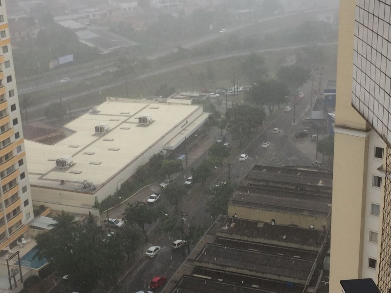 Imagem Ilustrando a Notícia: Chuva deve continuar até o próximo sábado em Goiânia