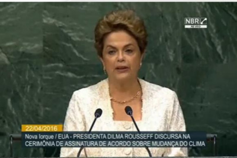 Imagem Ilustrando a Notícia: Povo brasileiro saberá impedir qualquer retrocesso, diz Dilma na ONU
