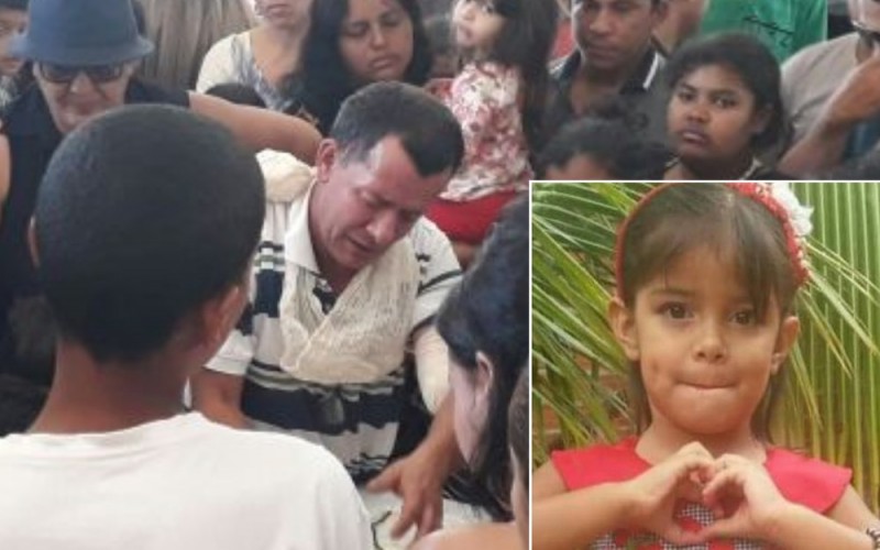Imagem Ilustrando a Notícia: É velado corpo de menina de 4 anos que morreu em tiroteio, em Goiânia