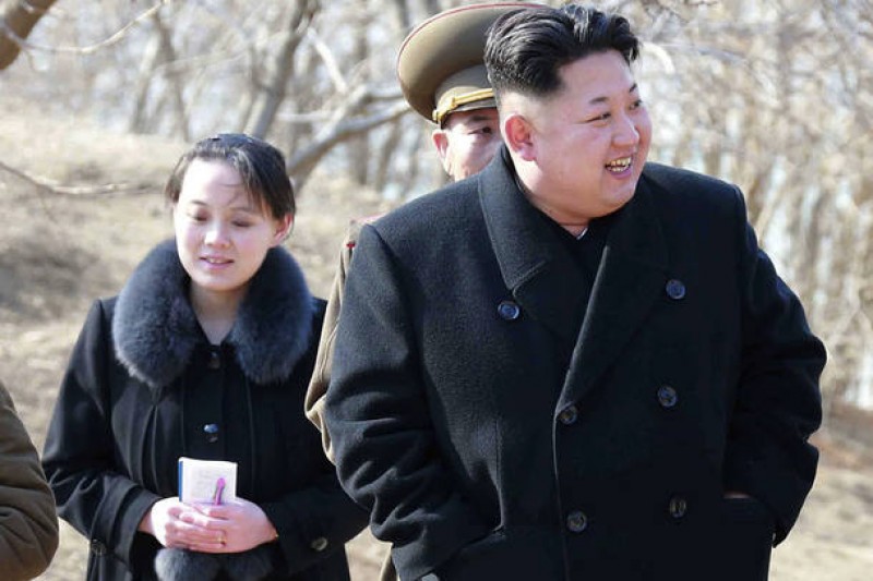 Imagem Ilustrando a Notícia: Kim Jong-un reforça aproximação com Coreia do Sul e recebe irmã como heroína