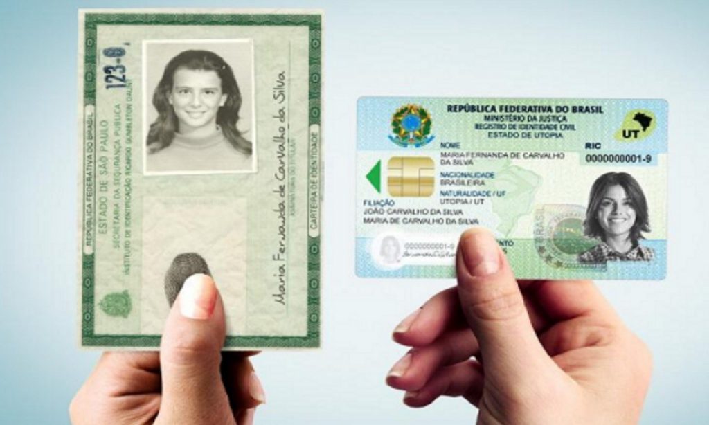Imagem Ilustrando a Notícia: Governo Federal prorroga por mais 1 ano adoção da nova carteira de identidade
