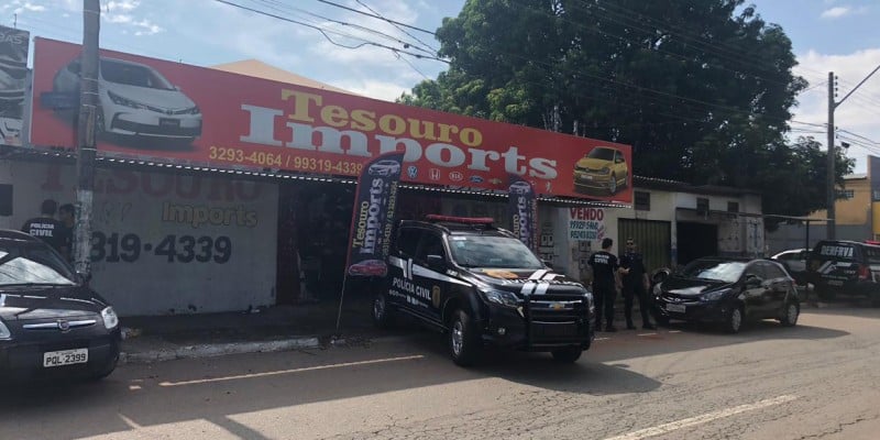 Imagem Ilustrando a Notícia: Polícia prende quadrilha especializada em venda de peças roubadas
