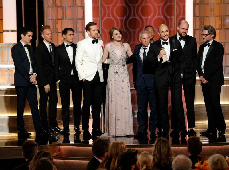 Imagem Ilustrando a Notícia: O Globo de Ouro se rende a La La Land; veja vencedores