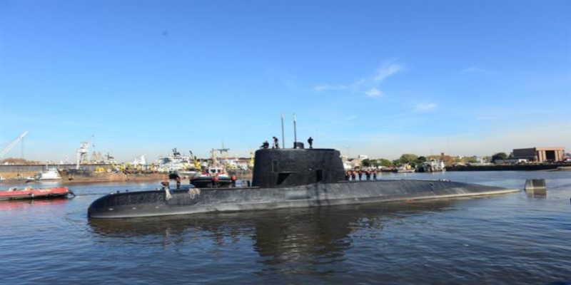 Imagem Ilustrando a Notícia: Submarino argentino é encontrado após um ano do desaparecimento