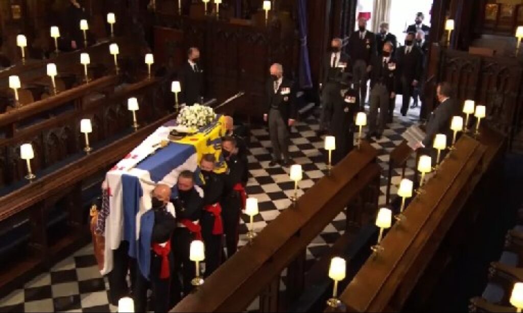 Imagem Ilustrando a Notícia: Funeral do príncipe Philip acontece neste sábado
