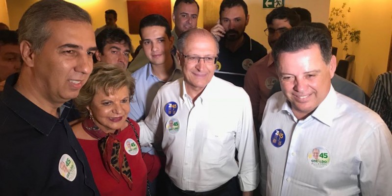 Imagem Ilustrando a Notícia: Em Goiânia, Geraldo Alckmin fala em unir o país