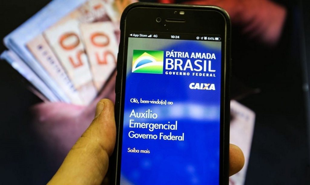 Imagem Ilustrando a Notícia: Caixa paga auxílio emergencial para beneficiários dos ciclos 5 e 6