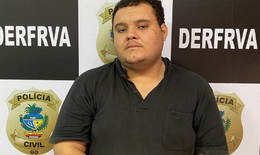 Imagem Ilustrando a Notícia: Suspeito de integrar grupo criminoso que roubava veículos e comércio é preso, em Goiânia