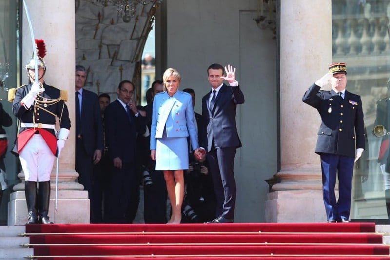 Imagem Ilustrando a Notícia: Na posse, Macron diz que Europa precisa da França