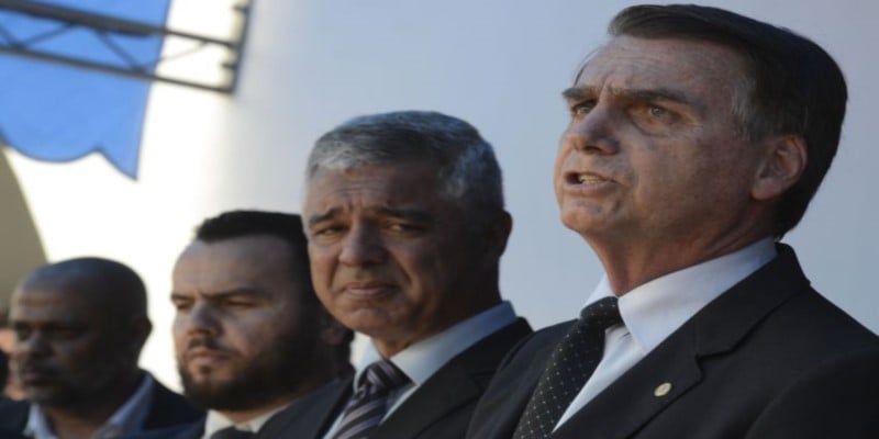 Imagem Ilustrando a Notícia: Bolsonaro diz que não fará acordos que prejudiquem agronegócio
