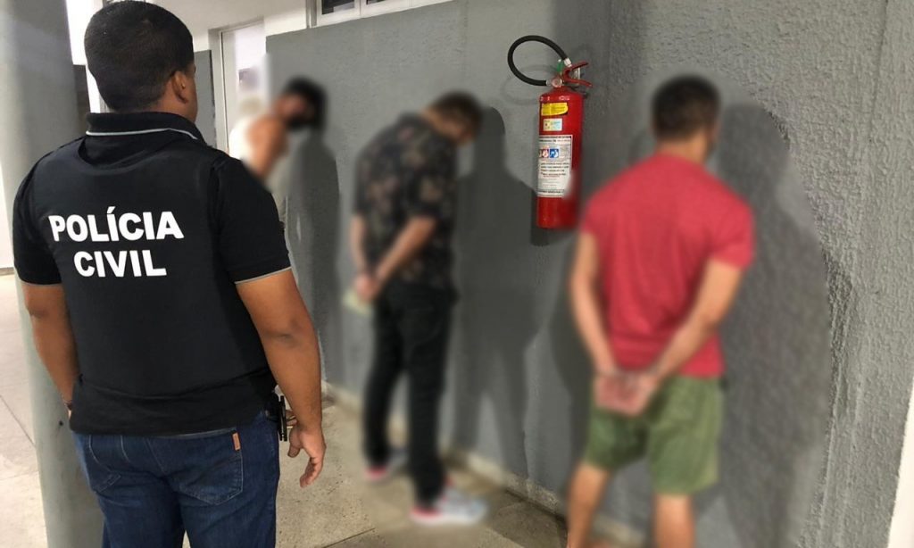 Imagem Ilustrando a Notícia: Grupo responsável por estelionato é preso pela Polícia Civil