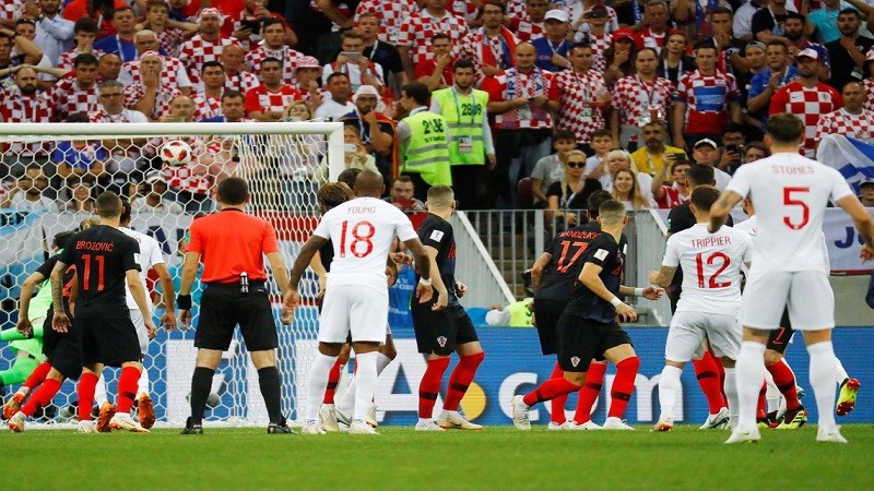 Imagem Ilustrando a Notícia: Croácia se classifica e enfrenta França na final