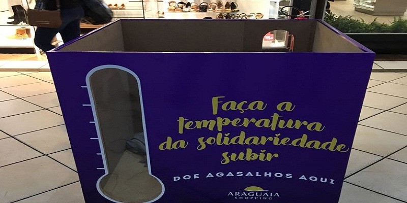 Imagem Ilustrando a Notícia: Shopping de Goiânia realiza campanha de doação de agasalhos