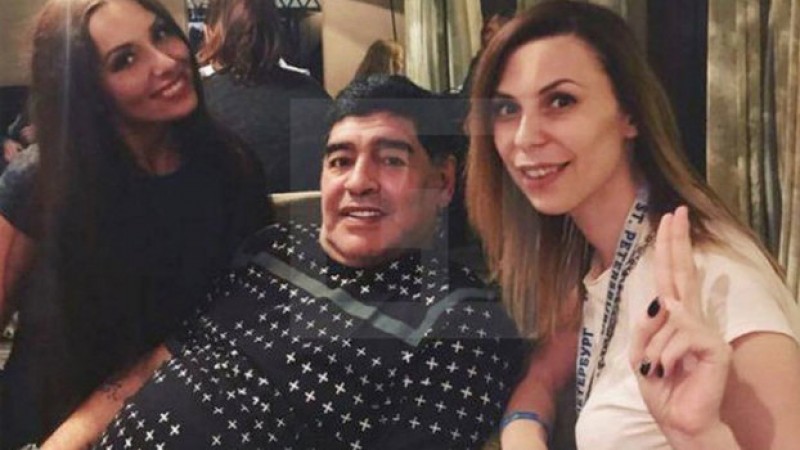 Imagem Ilustrando a Notícia: Maradona é acusado de assédio sexual na Rússia