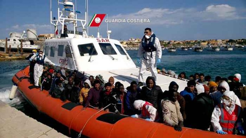 Imagem Ilustrando a Notícia: Conselho Europeu defende  fechamento de rota migratória