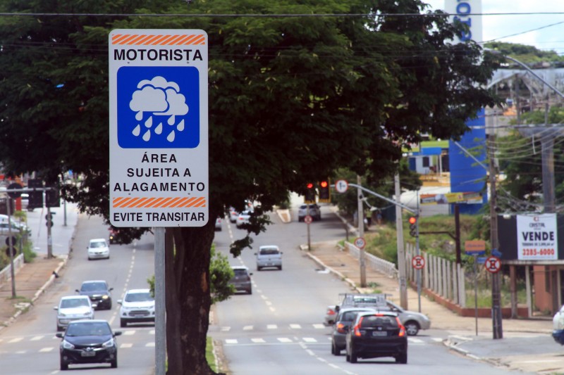 Imagem Ilustrando a Notícia: Goiânia tem 57 pontos de risco de alagamento
