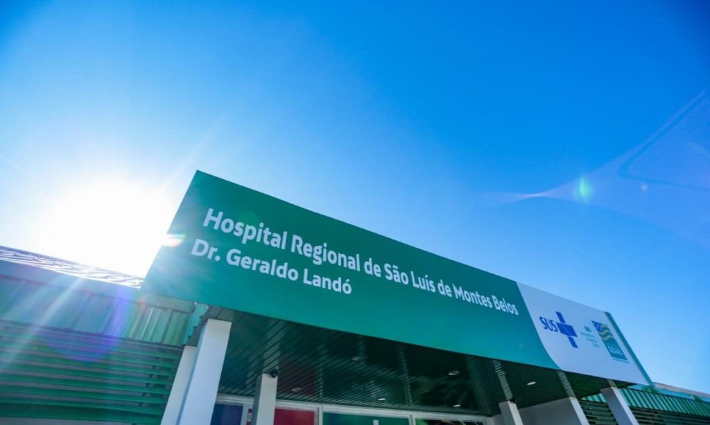 Imagem Ilustrando a Notícia: Governo Estadual inaugura 6º HCamp para tratar Covid-19, em São Luís de Montes Belos