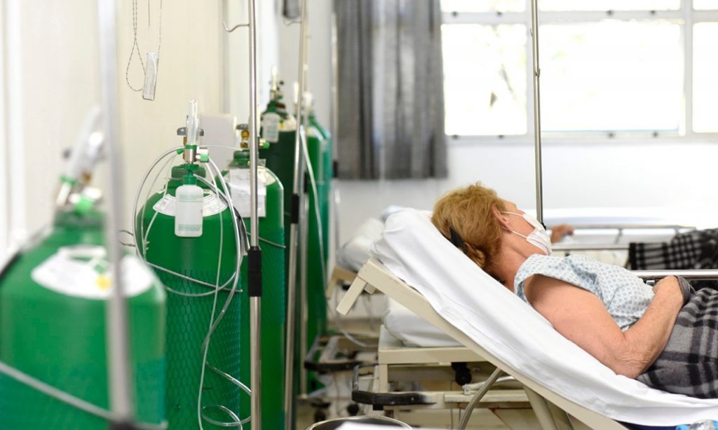 Imagem Ilustrando a Notícia: Águas Lindas fica sem oxigênio para paciente com Covid-19
