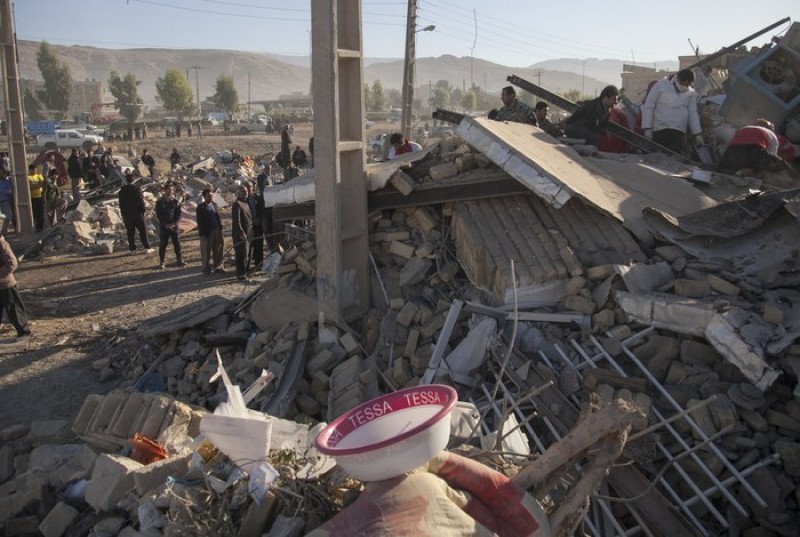 Imagem Ilustrando a Notícia: Dois terremotos atingem o Irã e mais de 80 pessoas ficam feridas