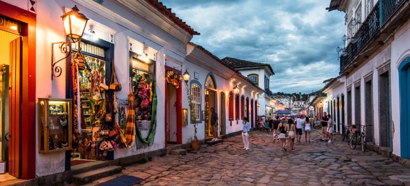 Imagem Ilustrando a Notícia: Arquitetura colonial encanta turistas  em Paraty
