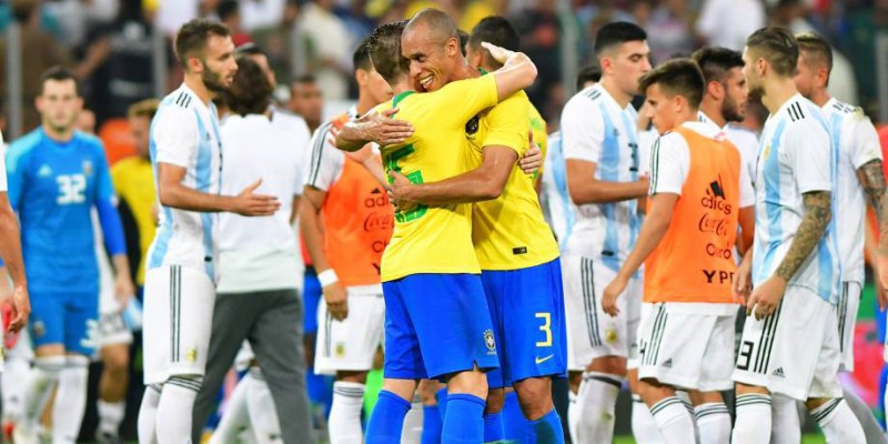 Imagem Ilustrando a Notícia: Brasil e Argentina fazem Superclássico no Estádio King Abdullah