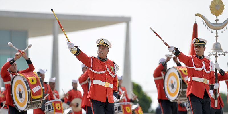 Imagem Ilustrando a Notícia: Goiânia recebe banda dos fuzileiros navais em comemoração