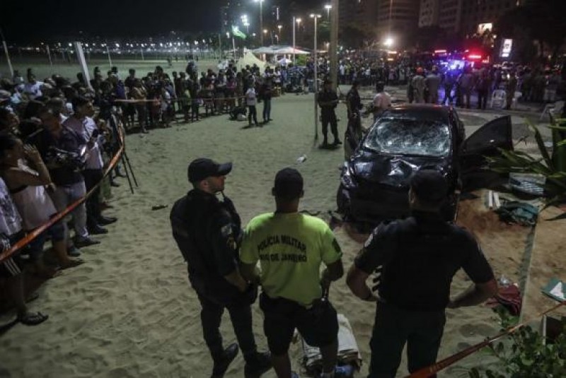 Imagem Ilustrando a Notícia: Atropelamento em Copacabana deixa um bebê morto e 16 feridos