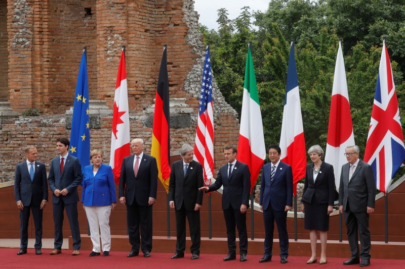 Imagem Ilustrando a Notícia: G7 assume acordo de combater protecionismo