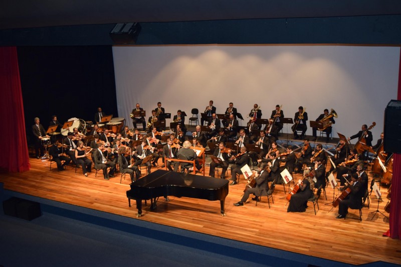 Imagem Ilustrando a Notícia: Orquestra Sinfônica se apresenta com músicos europeus nesta terça (12)