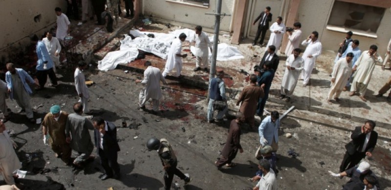 Imagem Ilustrando a Notícia: Ataque a emissoa no Afeganistação deixa três terroristas e dois civis mortos