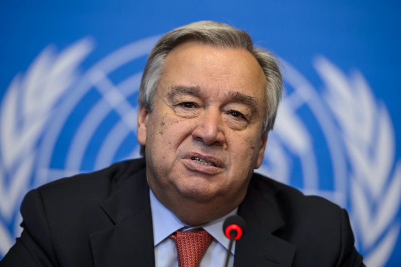 Imagem Ilustrando a Notícia: Guterres destaca importância de África para contigente de paz da ONU
