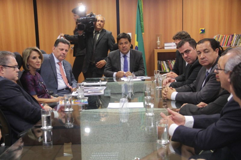 Imagem Ilustrando a Notícia: Marconi lidera prefeitos em Brasília