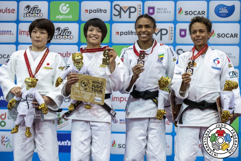Imagem Ilustrando a Notícia: Érika Miranda fica com o bronze no Mundial de Baku