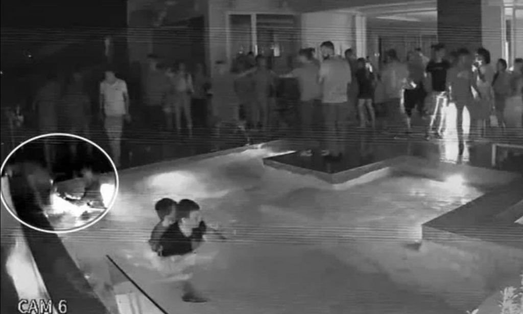 Imagem Ilustrando a Notícia: MP denuncia agropecuarista por tentativa de homicídio de rapaz empurrado de piscina em Caldas Novas