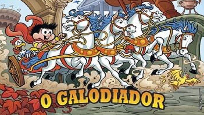 Imagem Ilustrando a Notícia: Chico Bento vira gladiador em nova HQ