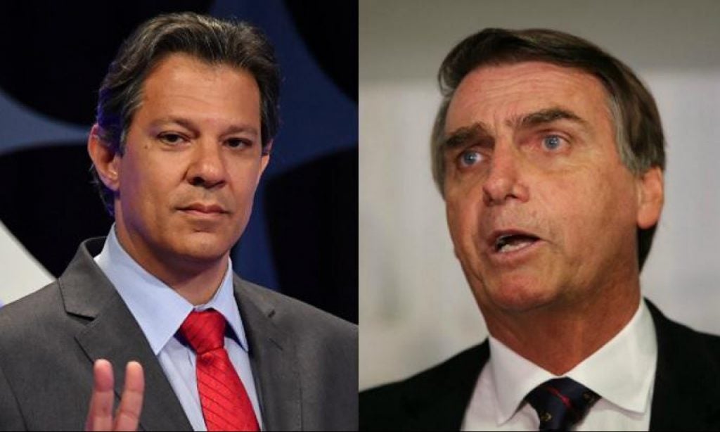 Imagem Ilustrando a Notícia: TSE julga improcedente ação de candidatura de Bolsonaro contra Haddad