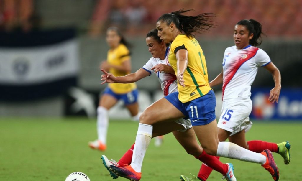 Imagem Ilustrando a Notícia: Seleção Feminina enfrentará a Costa Rica na Data FIFA de abril