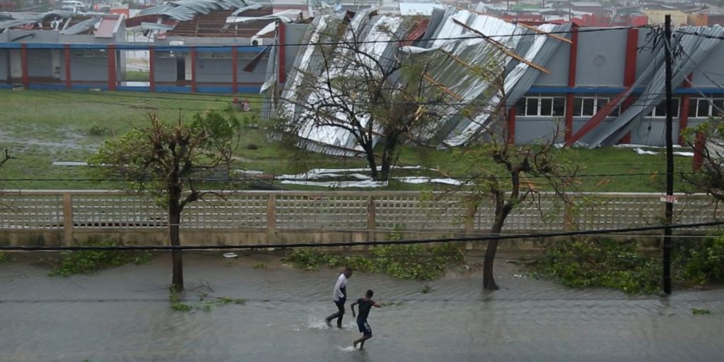 Imagem Ilustrando a Notícia: Ciclone atinge a África e deixa mortos em Moçambique