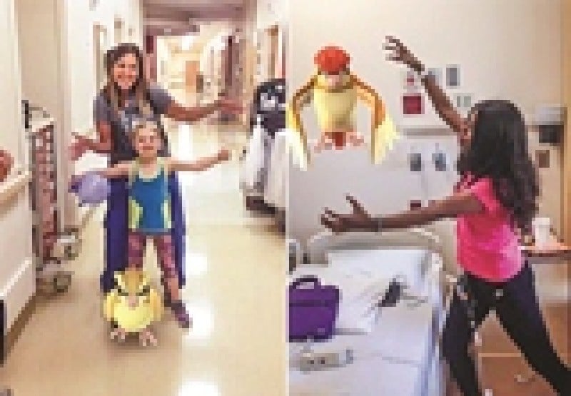 Imagem Ilustrando a Notícia: Hospital usa jogo para incentivar crianças a saírem dos quartos