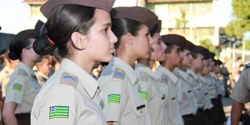 Imagem Ilustrando a Notícia: Abertas 8 mil vagas para colégios estaduais militares de Goiás