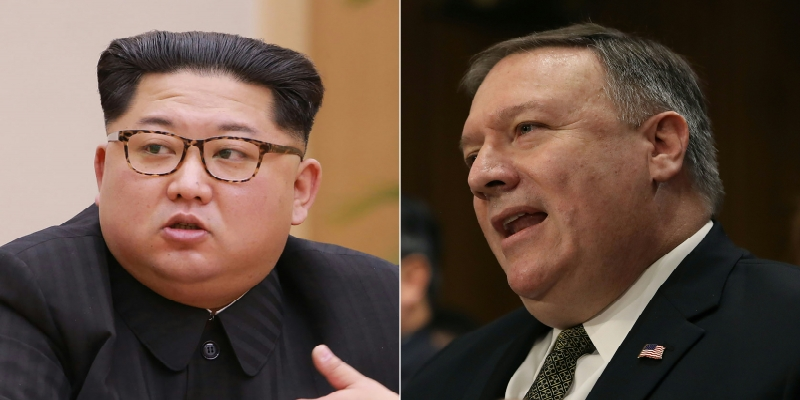 Imagem Ilustrando a Notícia: Trump confirma encontro entre diretor da CIA e Kim Jong-un
