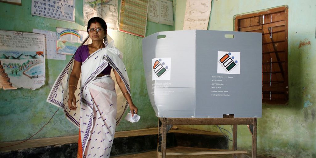 Imagem Ilustrando a Notícia: Na Índia, 900 milhões vão às urnas para escolher parlamentares
