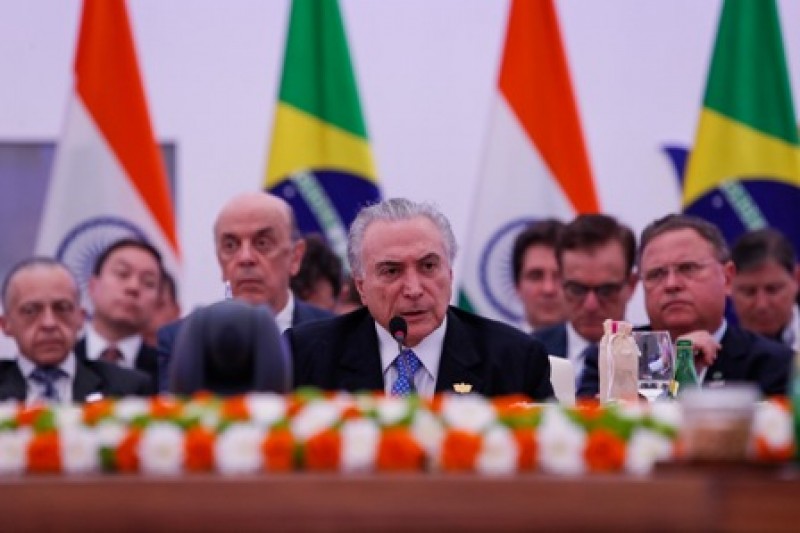 Imagem Ilustrando a Notícia: “Brasil começa a entrar nos trilhos”, diz Temer