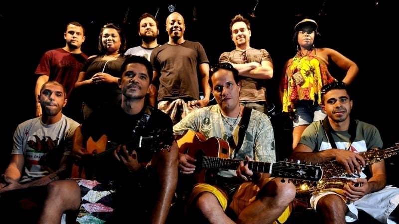 Imagem Ilustrando a Notícia: Banda de reggae Natiruts se apresenta em Goiânia
