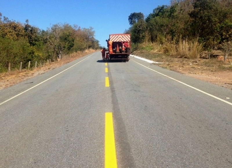 Imagem Ilustrando a Notícia: Rodovias do Estado contam com cerca de 2 mil novos km sinalizados