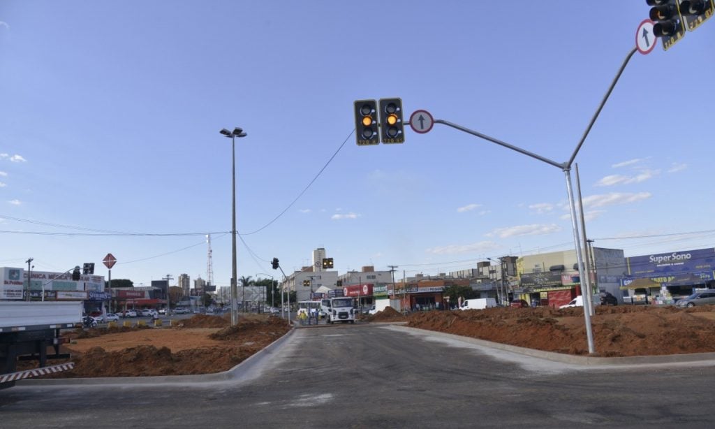 Imagem Ilustrando a Notícia: Cruzamento de Avenidas entre Goiânia e Aparecida será liberado nesta sexta (2)