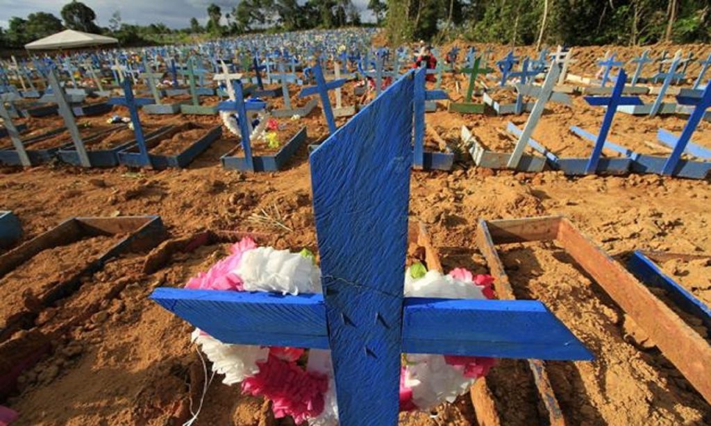 Imagem Ilustrando a Notícia: Brasil tem mais de 2 milhões de casos de Covid-19 e 79 mil mortes