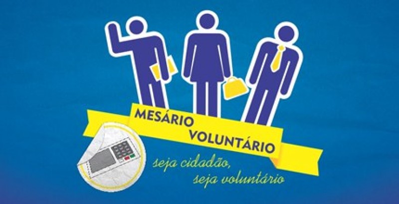 Imagem Ilustrando a Notícia: Estão abertas as inscrições para o Programa Mesário Voluntário