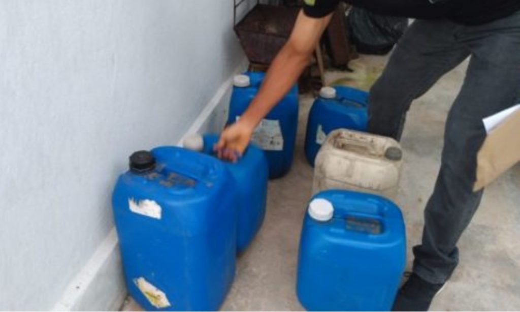 Imagem Ilustrando a Notícia: PC apreende combustível estocado no Jardim Novo Mundo em Goiânia