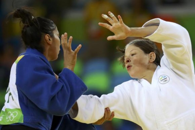 Imagem Ilustrando a Notícia: Mariana Silva perde a semifinal no judô e vai para disputa do bronze